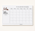On Your Mark Calendar